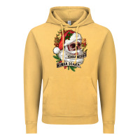 Vintage Mustard Kinda merry kinda scary Vintage Hoodie - RanaPortraitStore