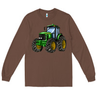 Chestnut farm tractor Long Sleeve Tee - AdoDesignShop