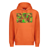 Carrot mardi gras crawfish and glitter background Premium Hoodie - AdoDesignShop