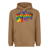 Toasted Coconut pride Heavyweight Hoodie - MaliasSmallBusiness