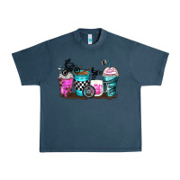 Midnight Navy motocross coffee cups Urban Heavy Tee - Zillion Design Studio
