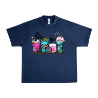 Navy motocross coffee cups Urban Heavy Tee - Zillion Design Studio