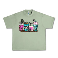 Oil Green motocross coffee cups Urban Heavy Tee - Zillion Design Studio