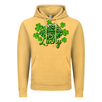Vintage Mustard Kiss lucky Vintage Hoodie - RanaPortraitStore