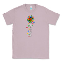 Lilac autism mama sunflower white Classic Tee - JahusDesignShop