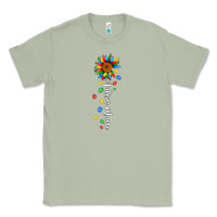 Matcha autism mama sunflower white Classic Tee - JahusDesignShop