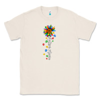 Natural autism mama sunflower white Classic Tee - JahusDesignShop