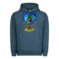 Pigment Midnight Navy St Patricks Day Gnome Urban Hoodie - Bettercallsaul