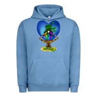 Pigment Pebble Blue St Patricks Day Gnome Urban Hoodie - Bettercallsaul