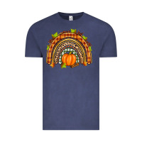 Vintage Denim fall rainbow Vintage Tee - Zillion Design Studio