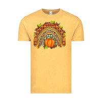 Vintage Mustard fall rainbow Vintage Tee - Zillion Design Studio