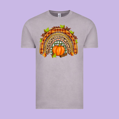 Fall Rainbow Vintage Tee Designed By Zillion Design Studio