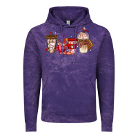 Cloud Purple baseball coffee cups Vintage Hoodie - texasbilliewilder