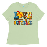 Matcha love softball Ladies Tee - AdoDesignShop