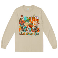 Mushroom fall vibes and that nurse life Long Sleeve Tee - AdoDesignShop