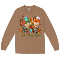 Toasted Coconut fall vibes and that nurse life Long Sleeve Tee - AdoDesignShop