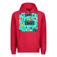 Cardinal Hot Mom Summer Digital Paper Premium Hoodie - BundleAndBundleShop