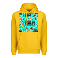 Lemon Hot Mom Summer Digital Paper Premium Hoodie - BundleAndBundleShop