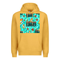 Mustard Hot Mom Summer Digital Paper Premium Hoodie - BundleAndBundleShop