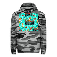 Slate Camo Hot Mom Summer Digital Paper Premium Hoodie - BundleAndBundleShop