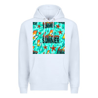 White Hot Mom Summer Digital Paper Premium Hoodie - BundleAndBundleShop