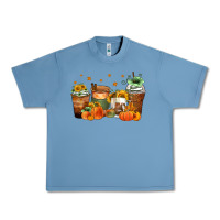 Pebble Blue fall coffee cups Urban Heavy Tee - Zillion Design Studio
