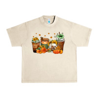 Sandshell fall coffee cups Urban Heavy Tee - Zillion Design Studio