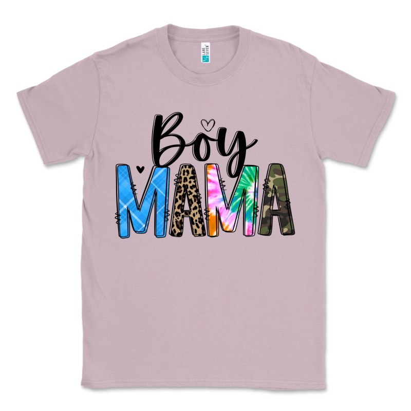 Boy Mama White Classic Tee by JahusDesignShop | Teevron
