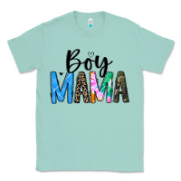 Seafoam boy mama white Classic Tee - JahusDesignShop
