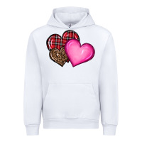 White valentine's day hearts Urban Hoodie - RanaPortraitStore