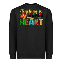 Black teaching is a work of heart tbw Heavyweight Sweatshirt - texasbilliewilder