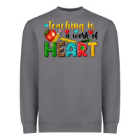 Storm teaching is a work of heart tbw Heavyweight Sweatshirt - texasbilliewilder