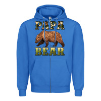 True Royal papa bear Zipper Hoodie - Artiststas