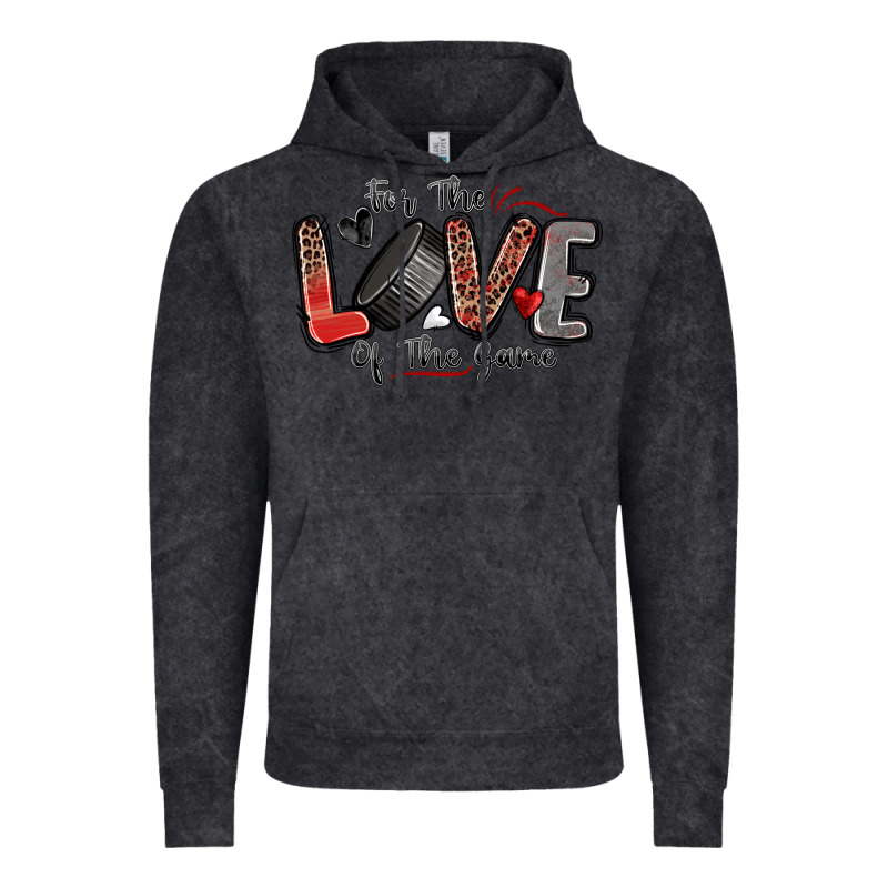 For The Love Of The Game Hockey Vintage Hoodie by Zillion Design Studio | Teevron