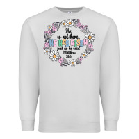 Dove Grey he has risen Premium Sweatshirt - MaliasSmallBusiness