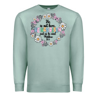 Seafoam he has risen Premium Sweatshirt - MaliasSmallBusiness