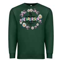 Sports Green he has risen Premium Sweatshirt - MaliasSmallBusiness