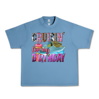 Pebble Blue Cruisin' for my birthday Urban Heavy Tee - texasbilliewilder