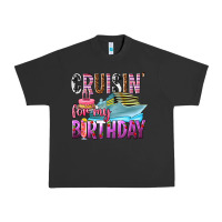 Pigment Black Cruisin' for my birthday Urban Heavy Tee - texasbilliewilder