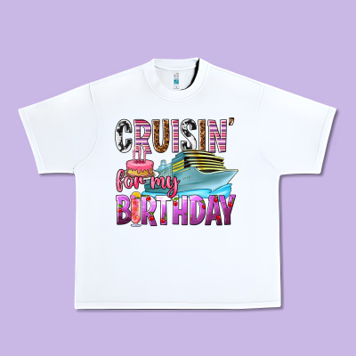 Cruisin' For My Birthday Urban Heavy Tee Designed By Texasbilliewilder