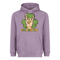 Lavender st. patrick's day shamrockin' Heavyweight Hoodie - MaliasSmallBusiness