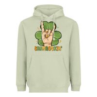 Matcha st. patrick's day shamrockin' Heavyweight Hoodie - MaliasSmallBusiness