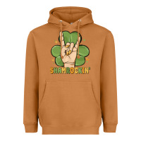 Meerkat st. patrick's day shamrockin' Heavyweight Hoodie - MaliasSmallBusiness