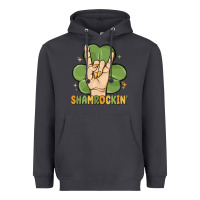 Smoke st. patrick's day shamrockin' Heavyweight Hoodie - MaliasSmallBusiness