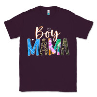 Plum boy mama  black Classic Tee - JahusDesignShop