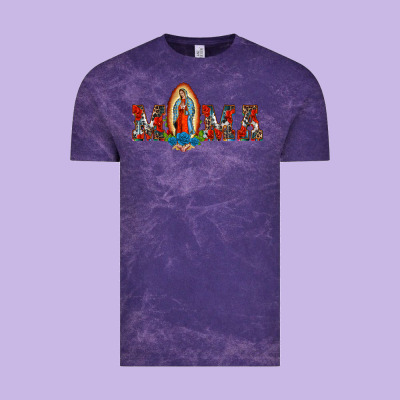 Mama Our Lady Of Guadalupe Vintage Tee Designed By Barkaloodesign