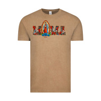 Vintage Coffee mama our lady of guadalupe Vintage Tee - BarkalooDesign
