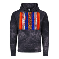 Cloud Black baseball brush strokes Vintage Hoodie - texasbilliewilder