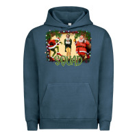 Pigment Midnight Navy Christmas Friends Squad Urban Hoodie - Bettercallsaul
