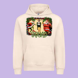 Christmas Friends Squad Urban Hoodie Designed By Bettercallsaul